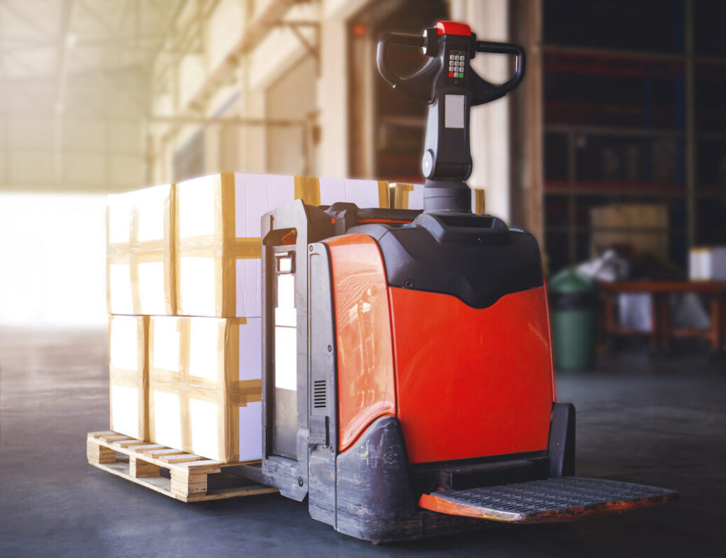 Qué es una Transpaleta Eléctrica